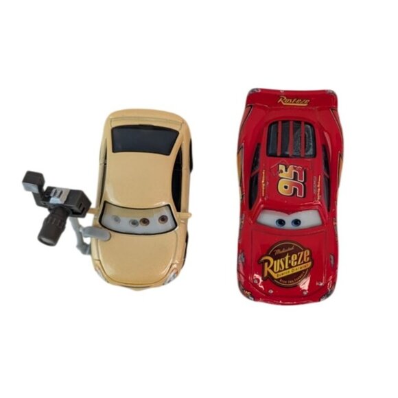 Disney Pixar Cars Diecast Lenticular Eyes Lightning Chick Hicks Hudson TimRimmer - Picture 6 of 13